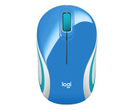 LOGITECH LOGITECH Wireless Mini Mouse M187 BLUE 910-002733 - 77086 - zdjęcie 1